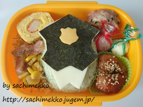 パトレンジャー♡パトレン2号♡キャラ弁